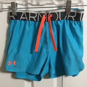 Under Armour runners 🏃🏻‍♀️ Teal LIKE NEW!